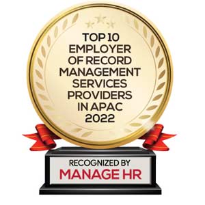 Top 10 Employer of Record Management Services Companies in APAC - 2022